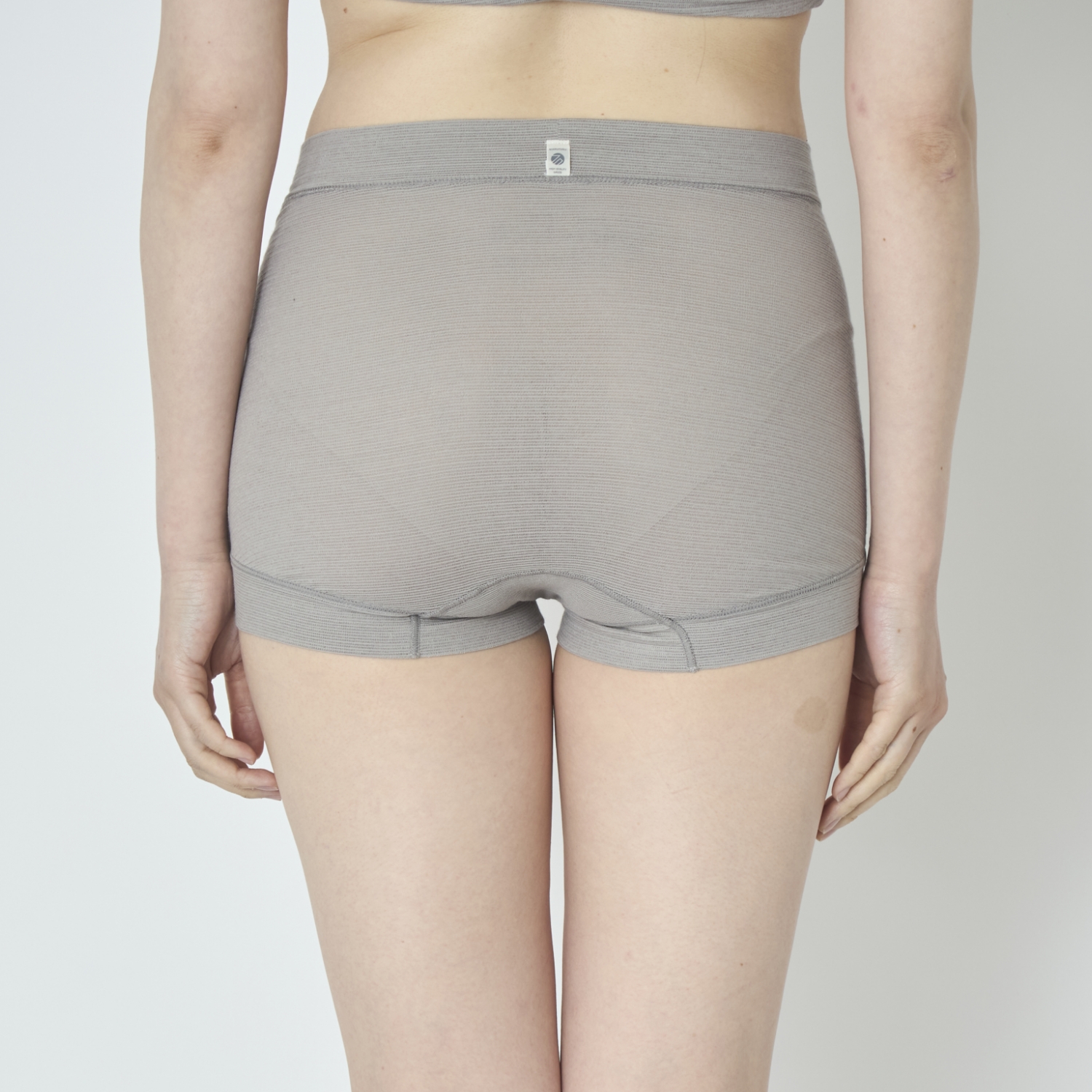 丸福ガーゼ/一分丈無地ショーツ